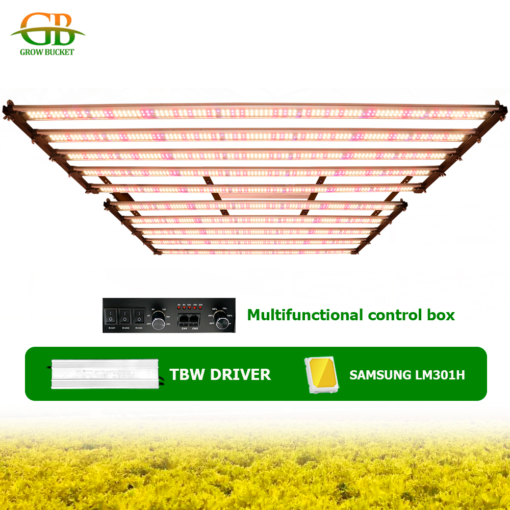 1000W 10bar LED grow light SamsungLM301H EVO วัตต์ขนาดใหญ่ ไฟปลูกกัญ ...
