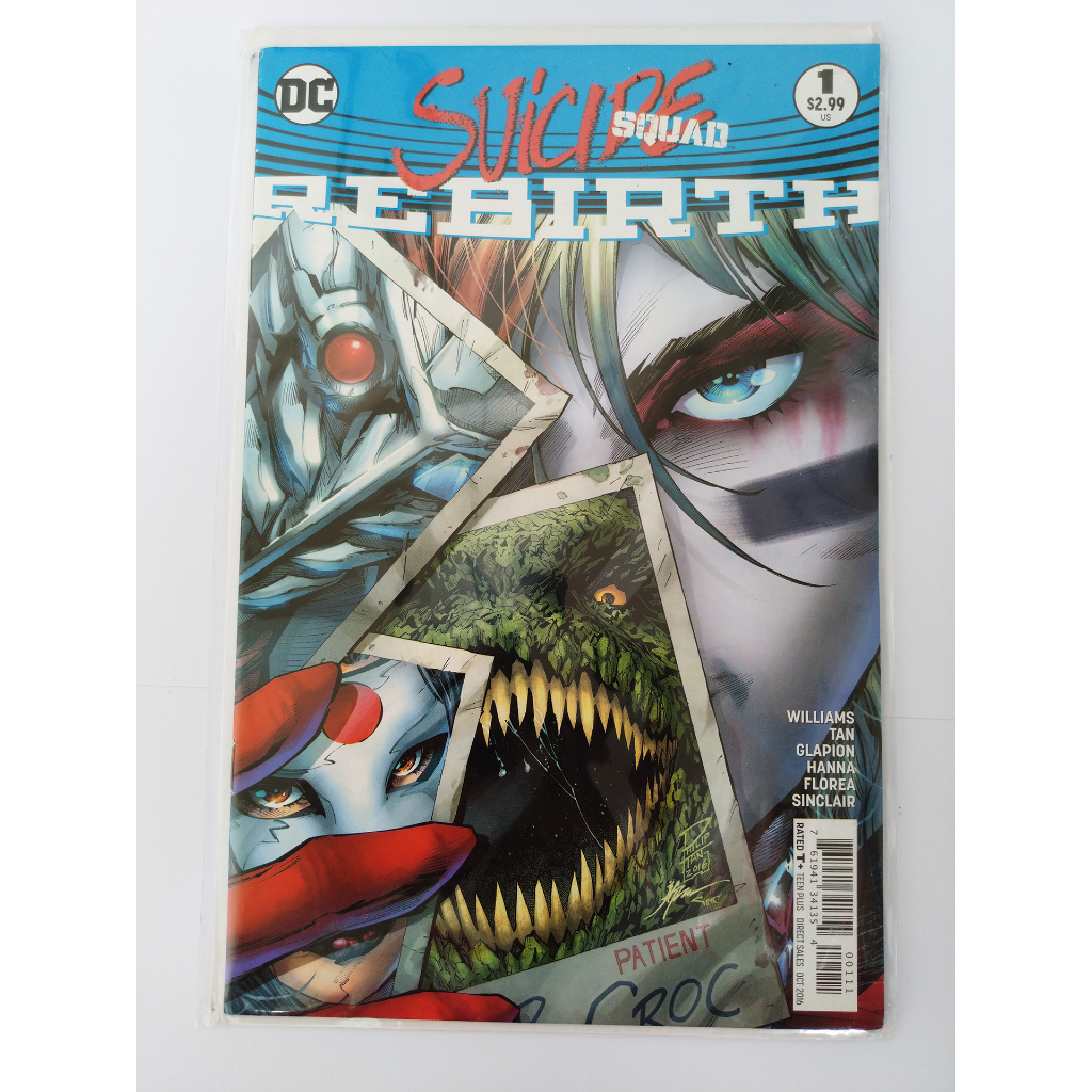 หนังสือการ์ตูน DC Comics เรื่อง Suicide Squad: Rebirth (2016) ภาษา ...