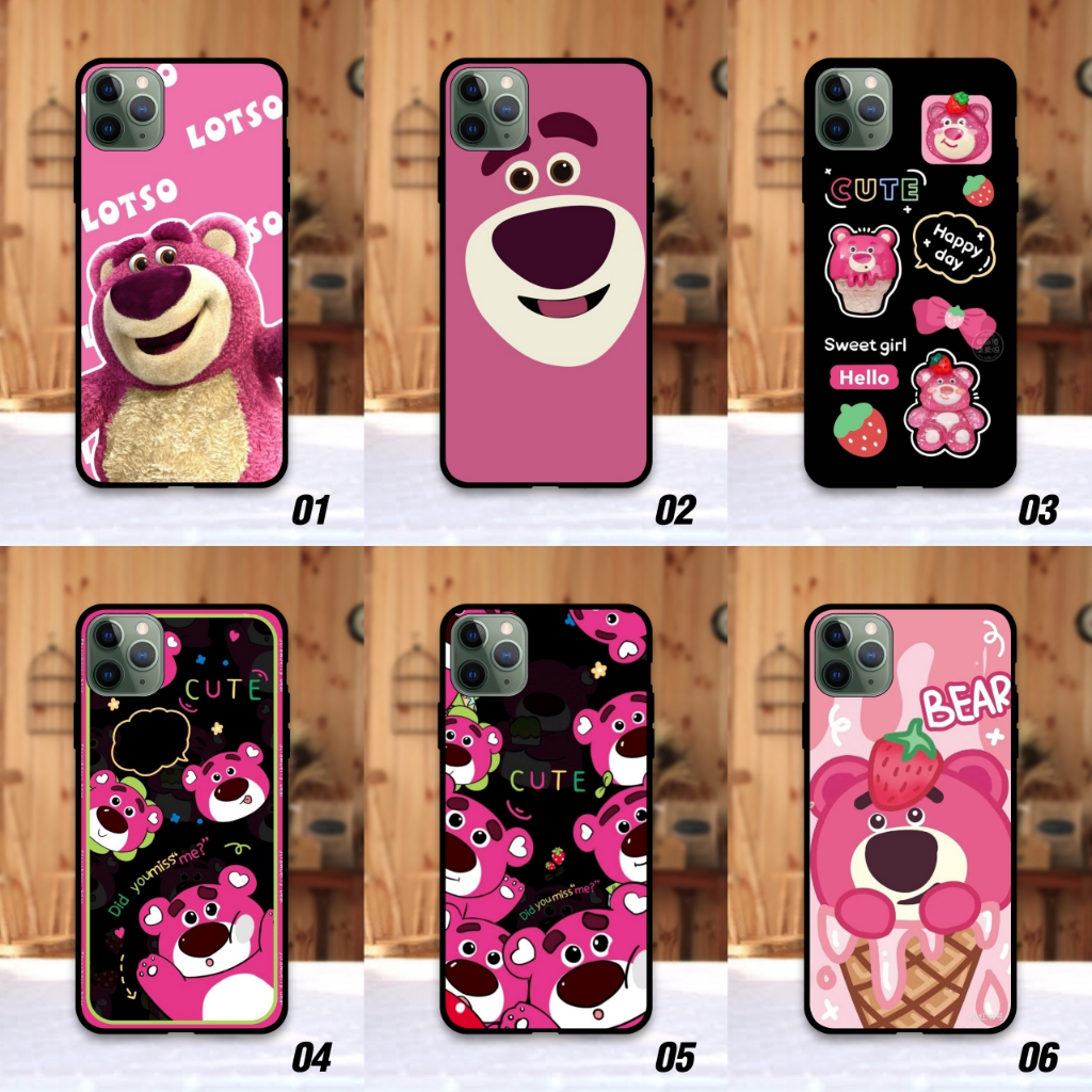 oppo-a12-a15-a15s-a16-a17-a1k-a31-a36-a37-a39-a57-a3s-เคส-หมีรอสโซ่-lotso