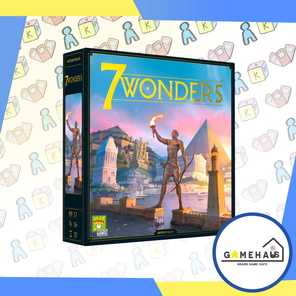 7 Wonders (Second Edition) Board Game - บอร์ดเกม | Shopee Thailand
