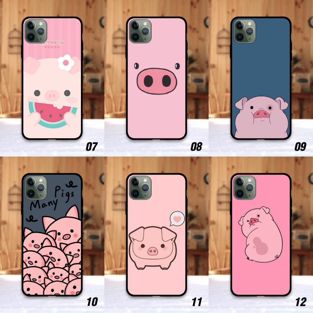 oppo-a12-a15-a15s-a16-a17-a1k-a31-a36-a37-a39-a57-a3s-เคส-หมูน่ารัก