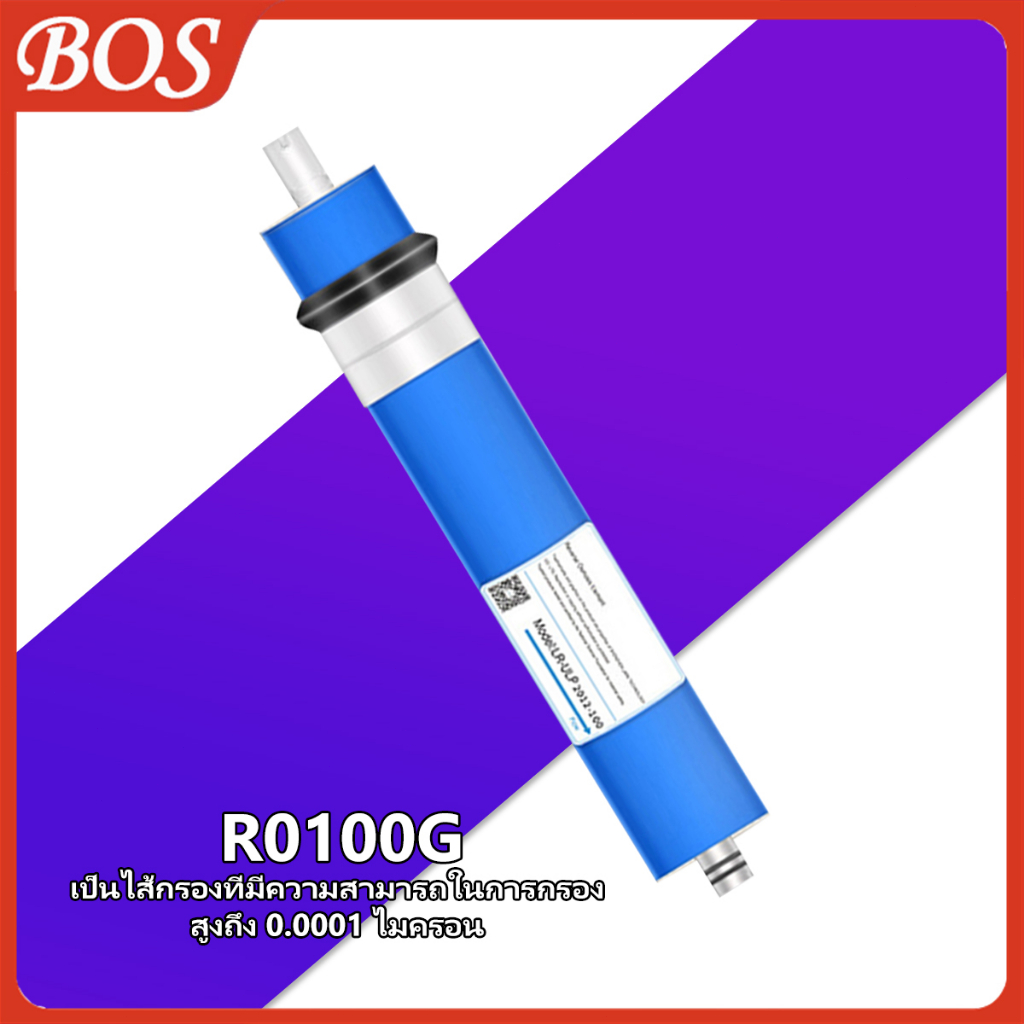 ไส้กรองน้ำ-ไส้กรองเมมเบรน-ro-เมมเบรน-membrane-100-gpd-เครื่องกรองน้ำ-ตู้น้ำหยอดเหรียญ