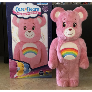 BE@RBRICK (Bear Brick) 1000% CARE BEARS : Cheer Bear - Costume Ver. ของใหม่