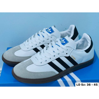 แท้💯% (จัดส่งที่รวดเร็วจัดพร้อมส่ง) Adidas SAMBA OG รองเท้าผ้าใบ รองเท้าลําลอง FW2427 มันสามารถสวมใส่โดยผู้ชายและผู้หญิง