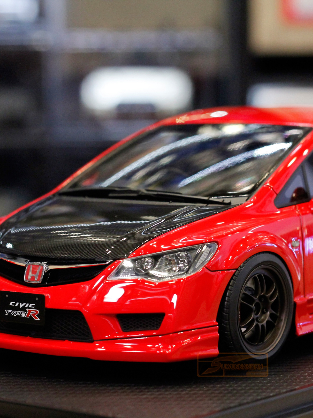 รถโมเดล 1/18 Honda CIVIC (FD2) TYPE R Red | Shopee Thailand