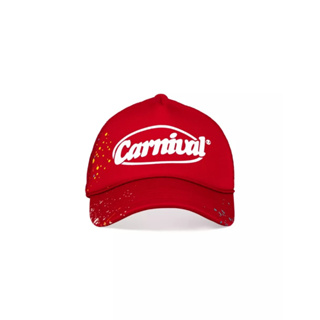 CARNIVAL CNVSS23A014RE SPLATTER TRUCKER CAP RED