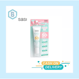 ศศิ แอคเน่ โซล กันแดด เนื้อเซรั่ม SASI Acne Sol Comfort Sunscreen SPF 50+ PA++++ ขนาด 15ml