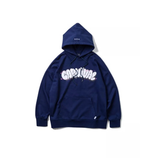 CARNIVAL CNVSS23H002NA BUBBLE LOGO HOODIE NAVY