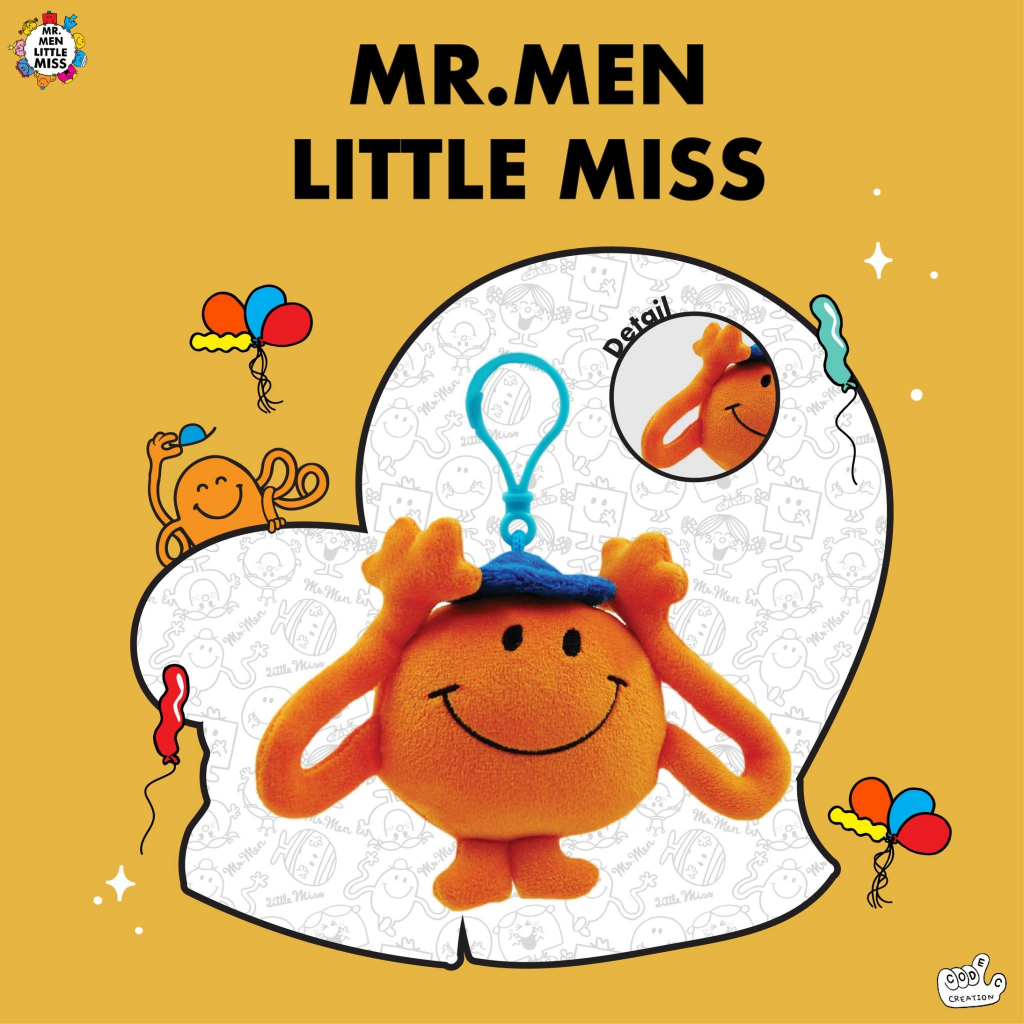 ภาพหน้าปกสินค้าพวงกุญแจ Mr.Tickle (Mr.men and Little miss) จากร้าน codeccreation บน Shopee