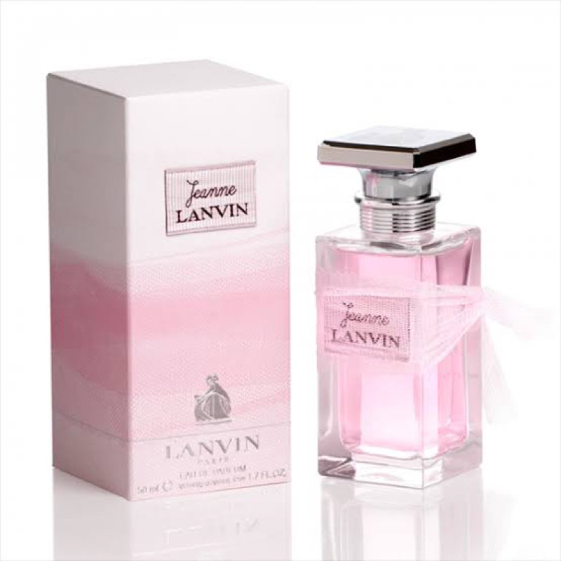 แท้-lanvin-jeanne-edp-ให้กลิ่นของดอกไม้ผลไม้-เปิดด้วยแบลคเบอรี-มะนาว-แพร์-ตามด้วย-ฟรีเซีย-และกุหลาบ