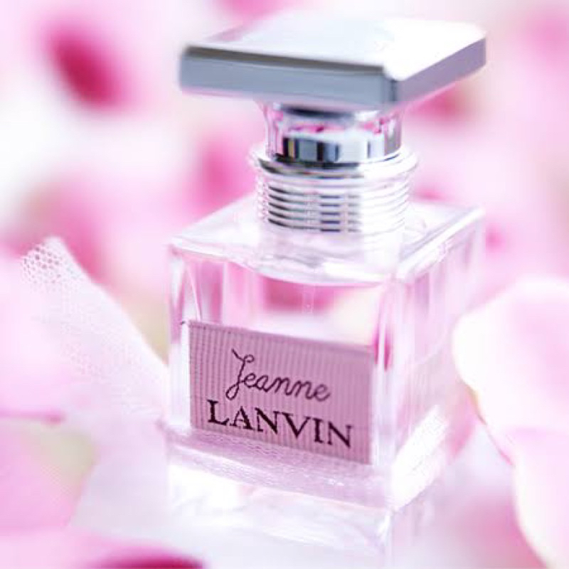 แท้-lanvin-jeanne-edp-ให้กลิ่นของดอกไม้ผลไม้-เปิดด้วยแบลคเบอรี-มะนาว-แพร์-ตามด้วย-ฟรีเซีย-และกุหลาบ