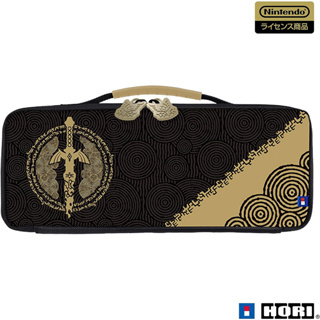 (พร้อมส่ง) Hori Wide Pouch Zelda Tears of the Kingdom สำหรับ Switch, Switch OLED สามารถใส่จอย Split Pad Pro, Compact Fit