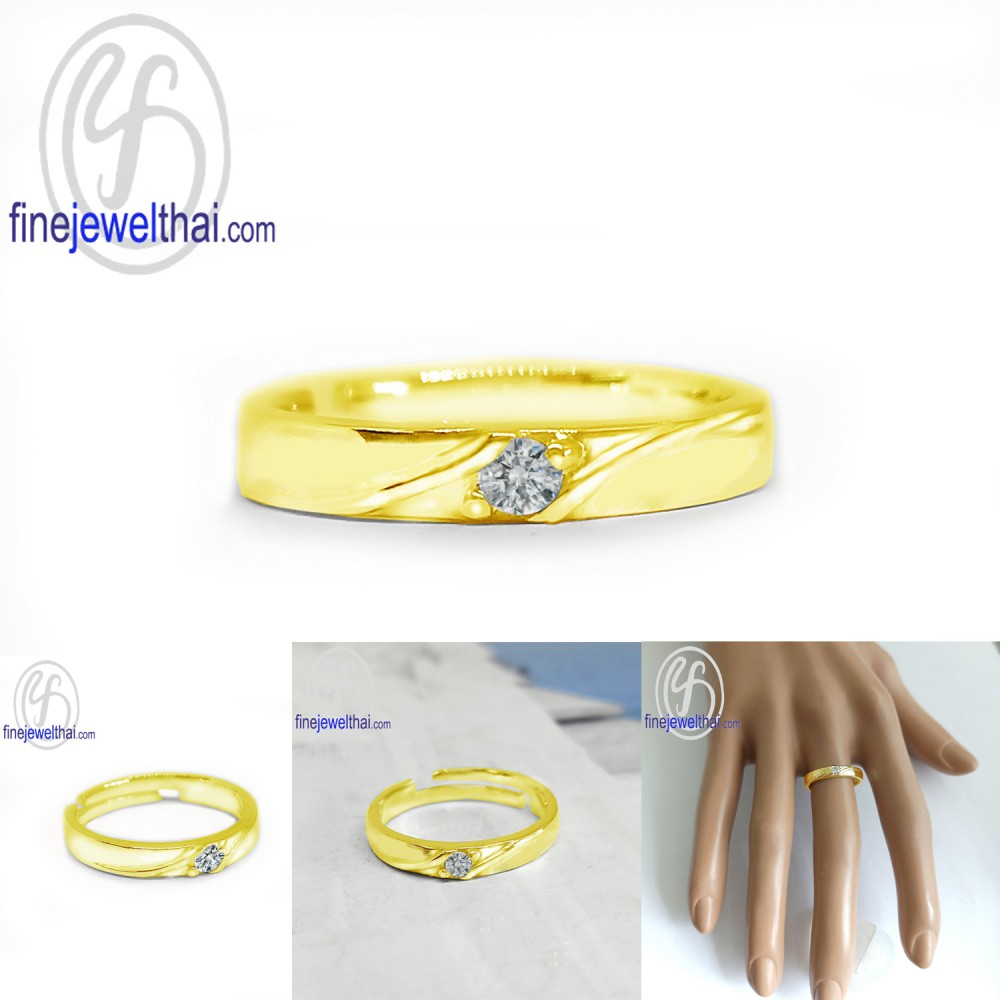 finejewelthai-แหวนเพชร-แหวนเงิน-เพชรสังเคราะห์-เงินแท้-แหวนหมั้น-แหวนแต่งงาน-r1462cz