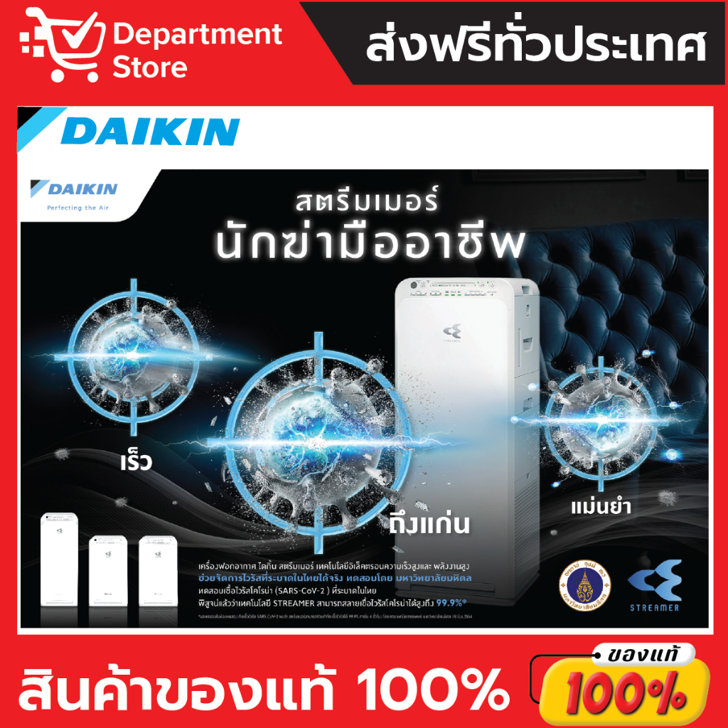 เครื่องฟอกอากาศ-daikin-ไดกิ้น-ระบบสตรีมเมอร์-รุ่น-mck55tvm6-ขนาดห้อง-41-ตร-ม