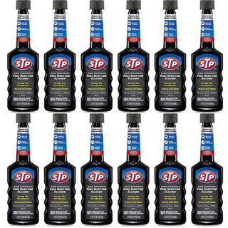 STP Super Concentrated Fuel Injector Cleaner 78575/1 น้ำยาล้างทำความสะอาดหัวฉีดเบนซิน (สูตรเข้มข้น) (155 ML)  ยกลัง 12 ข