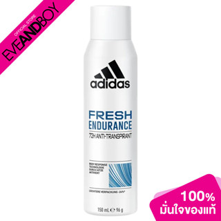 ADIDAS - Fresh Endurance Spray Female (150 ml.) สเปรย์ระงับกลิ่นกายสำหรับผู้หญิง