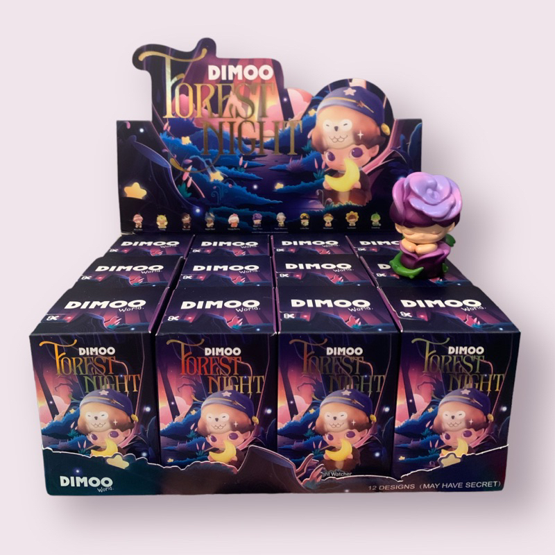 [ลด 10% พร้อมส่งภายใน 24 ชม.] POPMART Dimoo Forest Night POPMART blind ...