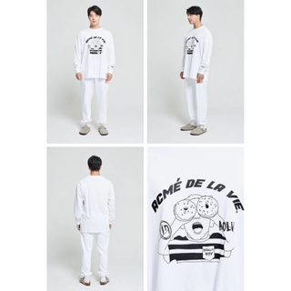 ❤️‍🔥#พร้อมส่งที่ไทย🏷️ของแท้💯%🇰🇷1️⃣0️⃣.2️⃣5️⃣#ADLV - Donuts Boy Long Sleeve T-Shirt