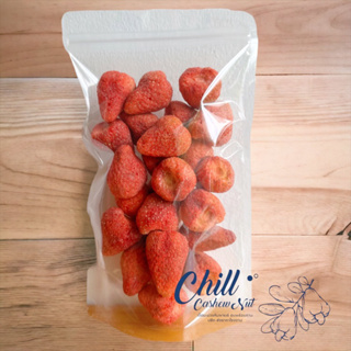 🍓Strawberry Freeze Dried🍓 สตอเบอรี่อบกรอบ ลูกใหญ่ เกรดพรี่เมี่ยม กรอบ อร่อย เปรี้ยวอมหวาน🍓