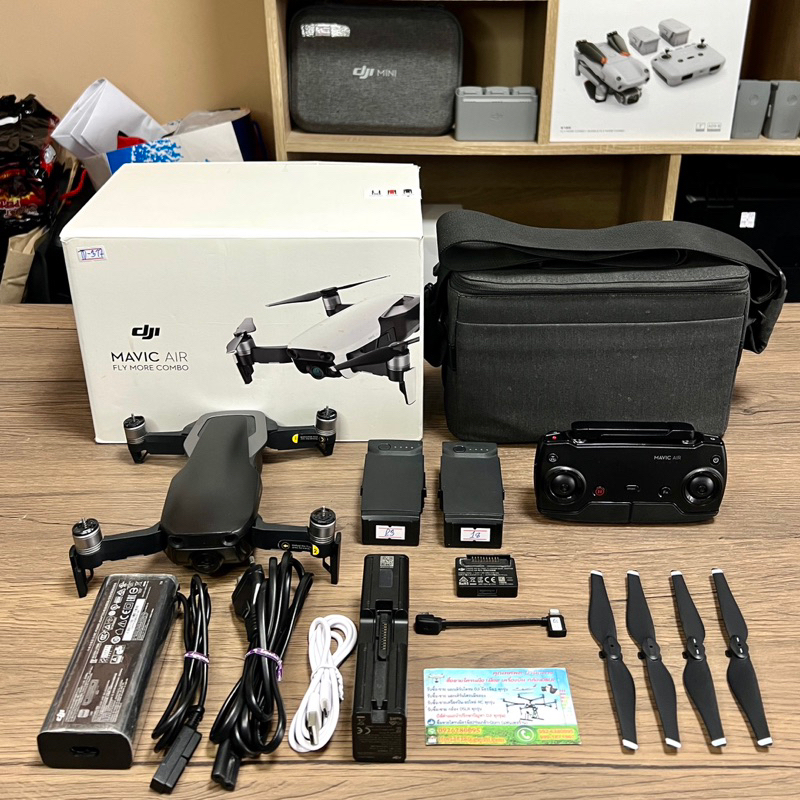 Dji mavic Air 1 combo สภาพสวยอุปกรณ์ครบพร้อมใช้งาน สอบถามขอรูปเพิ่มได้ ...