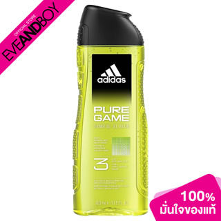ADIDAS - Pure Game Shower Gel Male (400 ml.) ผลิตภัณฑ์อาบน้ำและดูแลผิวกายสำหรับผู้ชาย