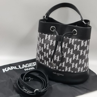 พร้อมส่ง ของแท้ 100% Karl Lagerfeld Bucket Bag