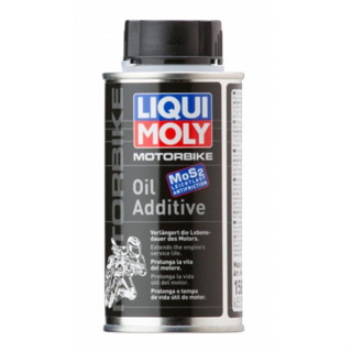 สารเคลือบเครื่องยนต์  (LIQUI MOLY) MOTOBIKE Oil additive MoS2 125ml.