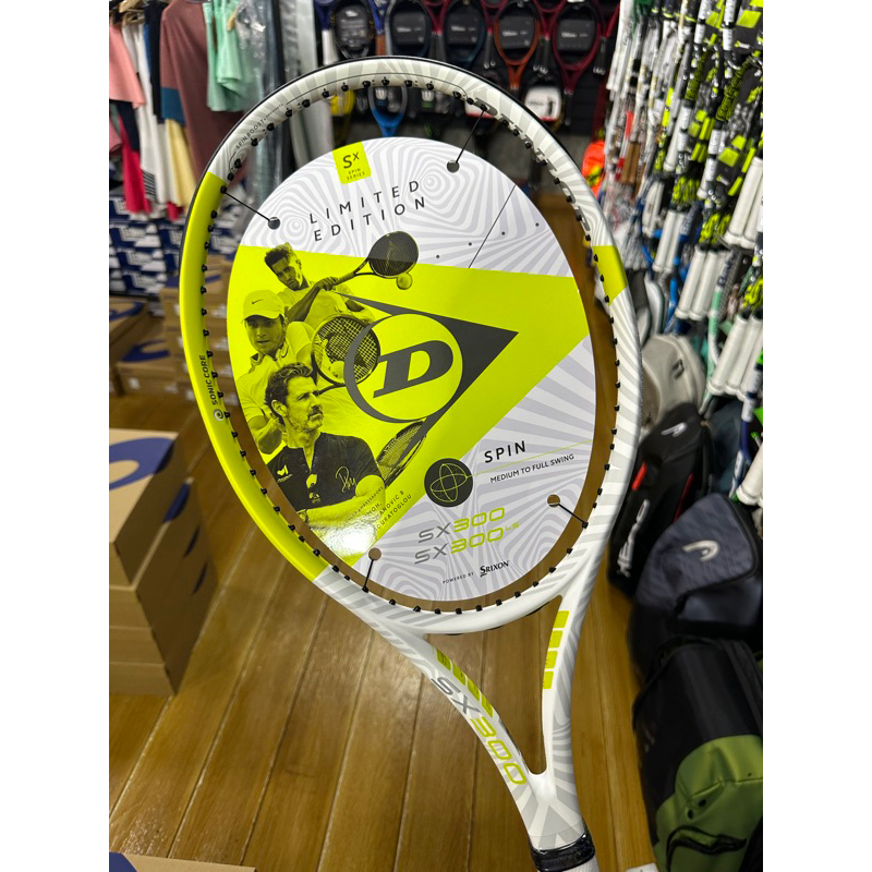 ไม้เทนนิส-dunlop-sx-300-white-limited-edition-racket-สินค้าสั่งทำตามออเดอร์-ไม่รับเปลี่ยน-หรือคืน