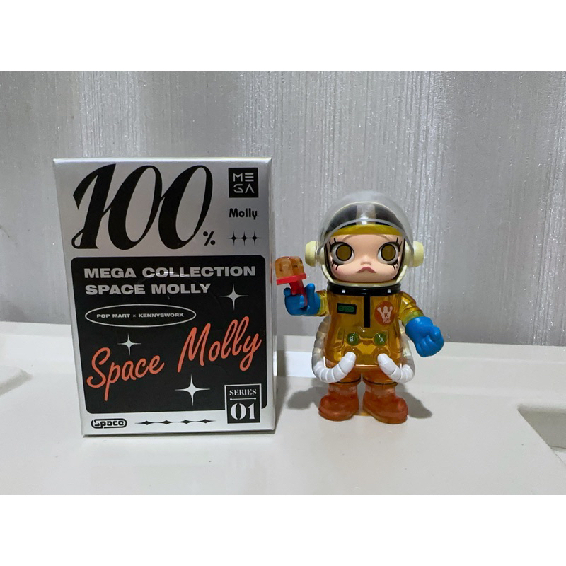 พร้อมส่ง POP MART MEGA SPACE MOLLY 100% SERIES care bear cry baby dimoo ...
