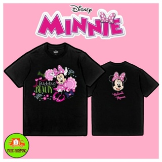 เสื้อDisney ลาย Minnie Mouse สีดำ ( MKX-074 )