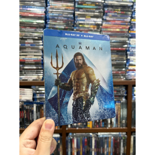 (มือ 1 Steelbook) Blu-ray แท้ เรื่อง Aquaman : เสียงไทย บรรยายไทย