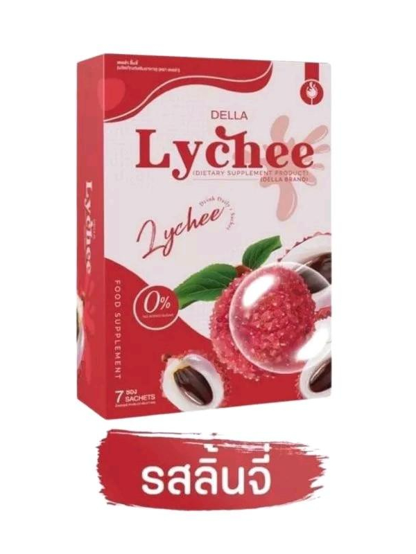 della-lychee-น้ำชงเดลล่า-ลิ้นจี่