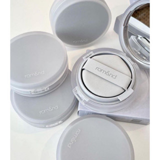 พร้อมส่ง แท้💯 ROM&amp;ND Nu Zero Cushion 15g  No.03 #natural21 ผิวขาวเหลือง