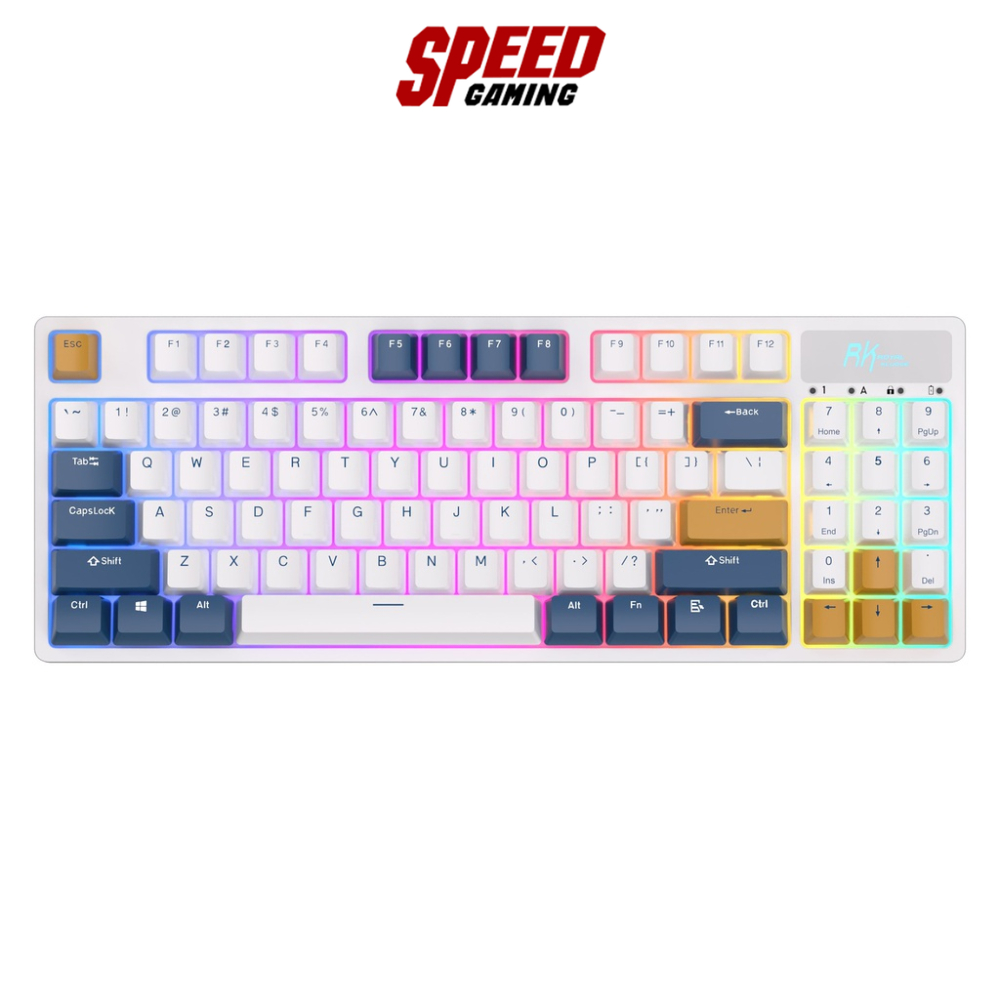 ROYAL KLUDGE RK89 WIRELESS KEYBOARD (คีย์บอร์ดไร้สาย) Switch Lemon ...