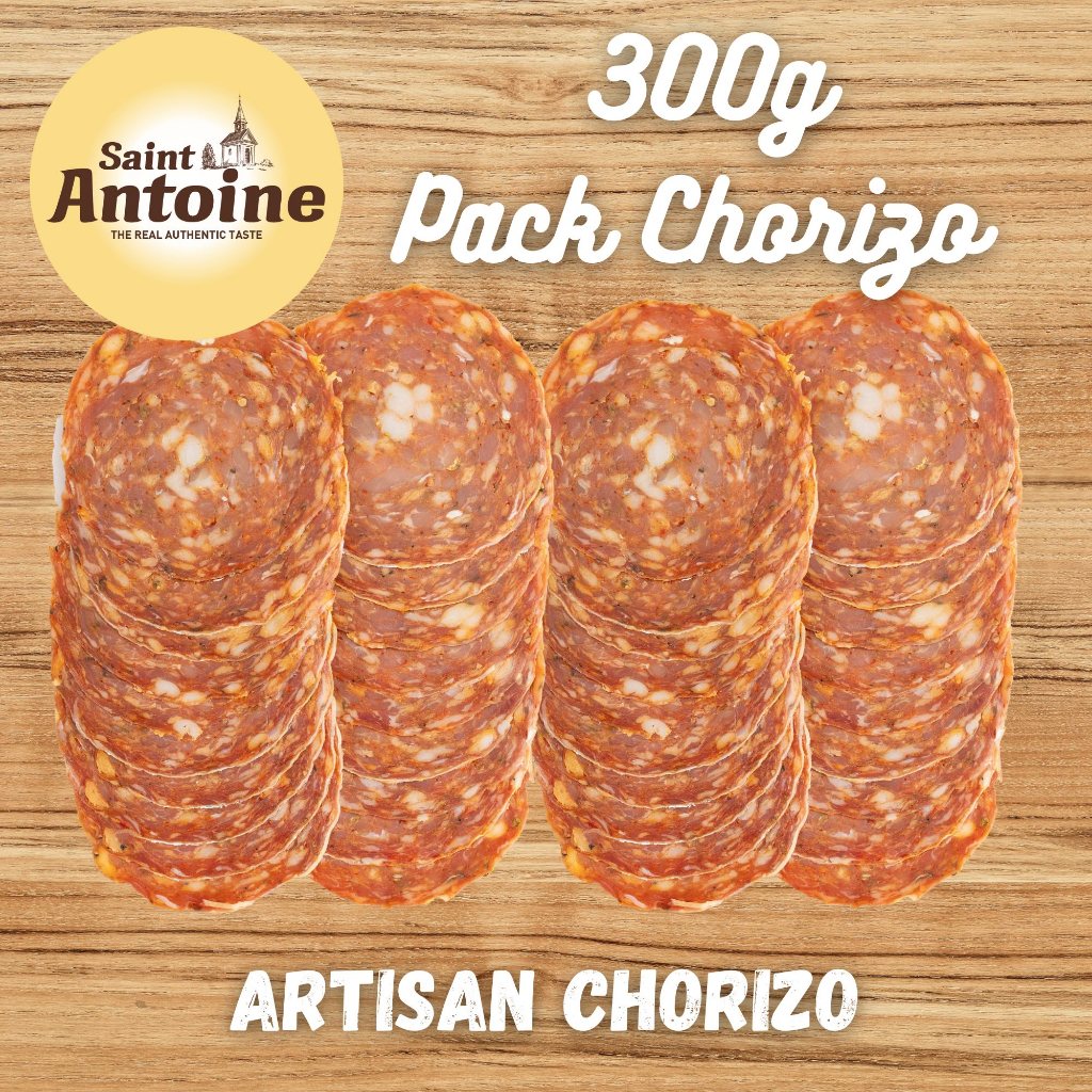 Pack Charcuterie 300g Salami Chorizo deli meats artisan premium cold cuts Saint antoine ตัดเย็น
