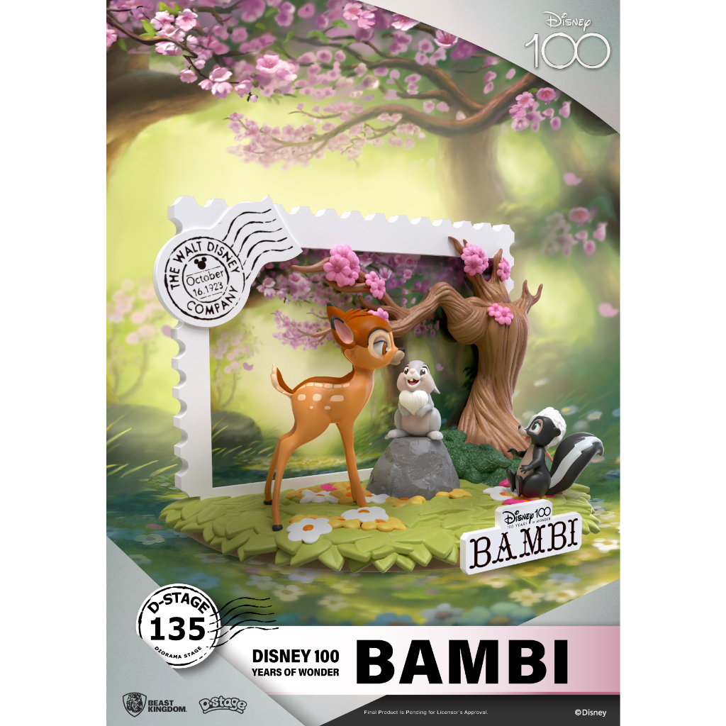 beast-kingdom-ds135-bambi-disney-100th-d-stage