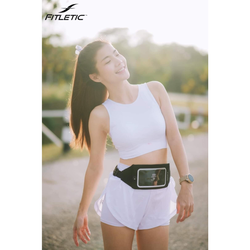 fitletic-running-belts-กระเป๋าคาดเอว-สำหรับวิ่ง-กระเป๋าคาดเอวใส่มือถือ-กระชับ-ไม่เด้ง