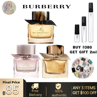100%ของแท้💯💯Burberry My Burberry Black Parfum &amp; My Burberry Blush &amp; My Burberry 2ml/5ml/10ml สปอตสินค้า