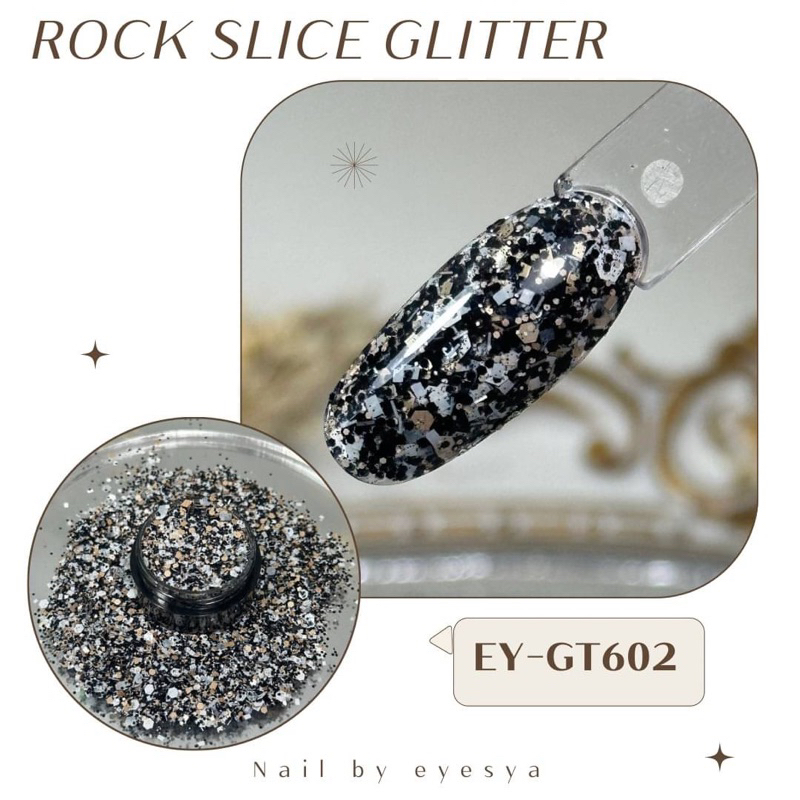 rock-slice-glitter-กลิตเตอร์2สี