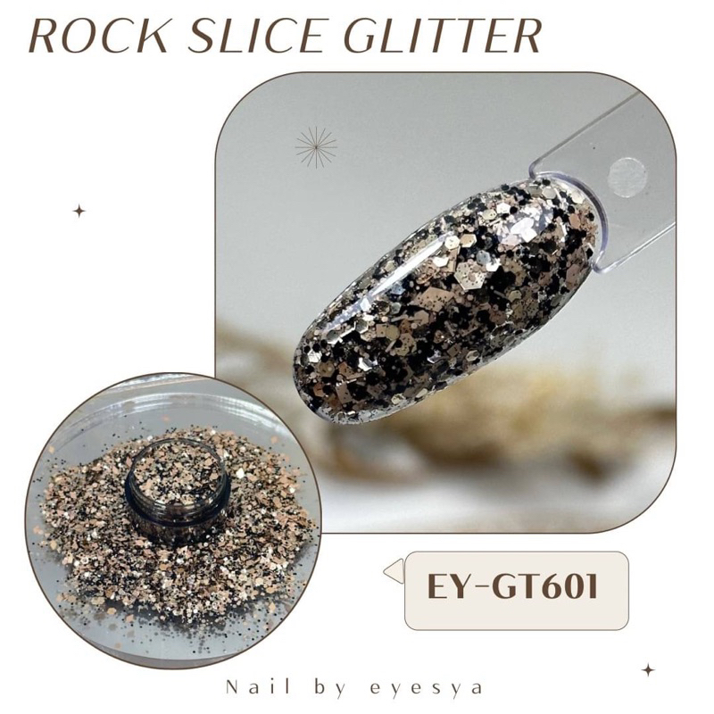 Rock Slice Glitter กลิตเตอร์2สี | Shopee Thailand