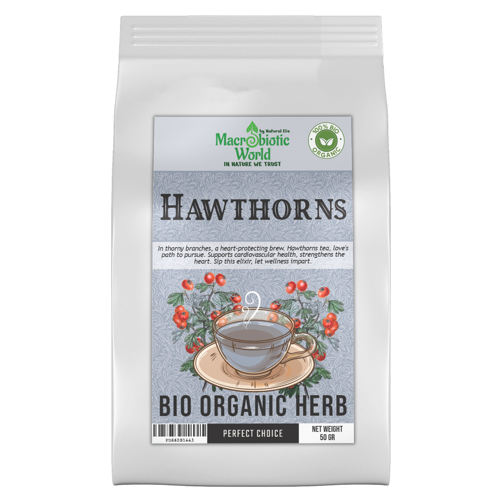 Organic/Bio Hawthorn Herb Tea | สมุนไพรฮอว์ธอน 50g | Shopee Thailand