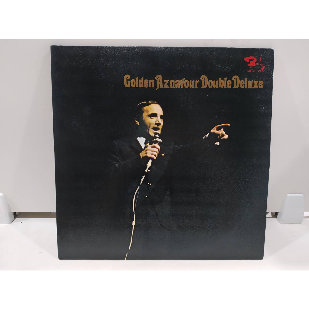 2lp-vinyl-records-แผ่นเสียงไวนิล-golden-aznavour-double-deluxe-h6e41