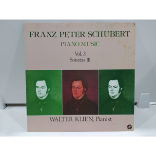 1LP Vinyl Records แผ่นเสียงไวนิล FRANZ PETER SCHUBERT  3  (H6E44)