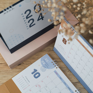 ปฏิทินตั้งโต๊ะไทย 2023/2024/2067 size 9x7นิ้ว Planner ไดอารี่/Desk Calendar/Planner