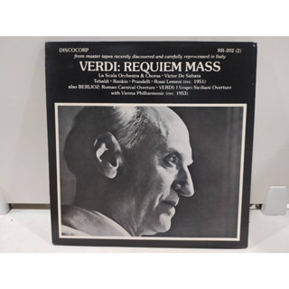 1LP Vinyl Records แผ่นเสียงไวนิล  VERDI: REQUIEM MASS   (H6E52)