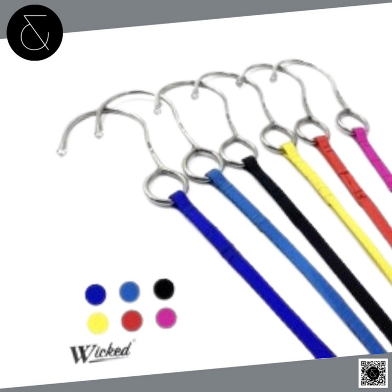 wicked-scuba-reef-hook-4-6-ft-length-316-stainless-steel-with-pocket-ตะขอเกี่ยวหินในกรณีกระแสน้ำแรง