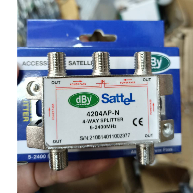 สปริตเตอร์-ตัวแยก4ทาง-4-way-splitter