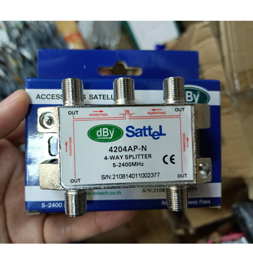 สปริตเตอร์-ตัวแยก4ทาง-4-way-splitter