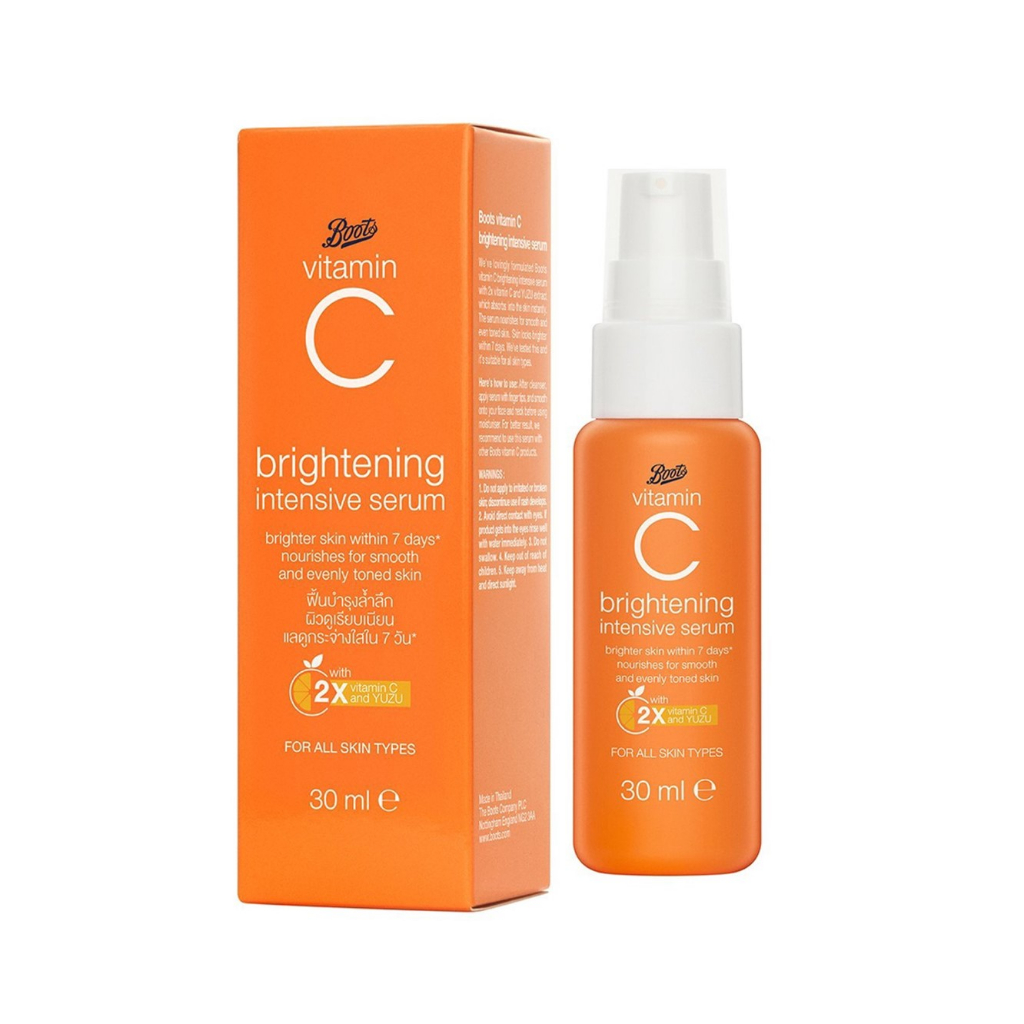 Boots Vitamin C Brightening Intensive Serum บูทส์ วิตามินซี ไบรท์เทน