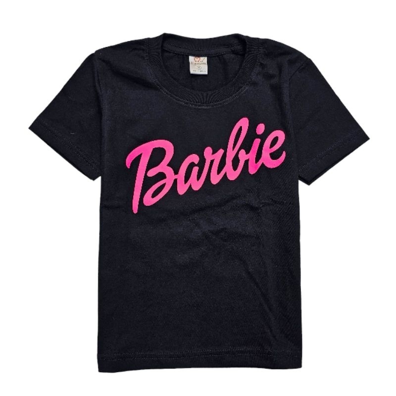 เสื้อยืดเด็ก-บาร์บี้-barbie-ผ้าcotton100-นุ่ม-ใส่สบาย-คุณภาพดี